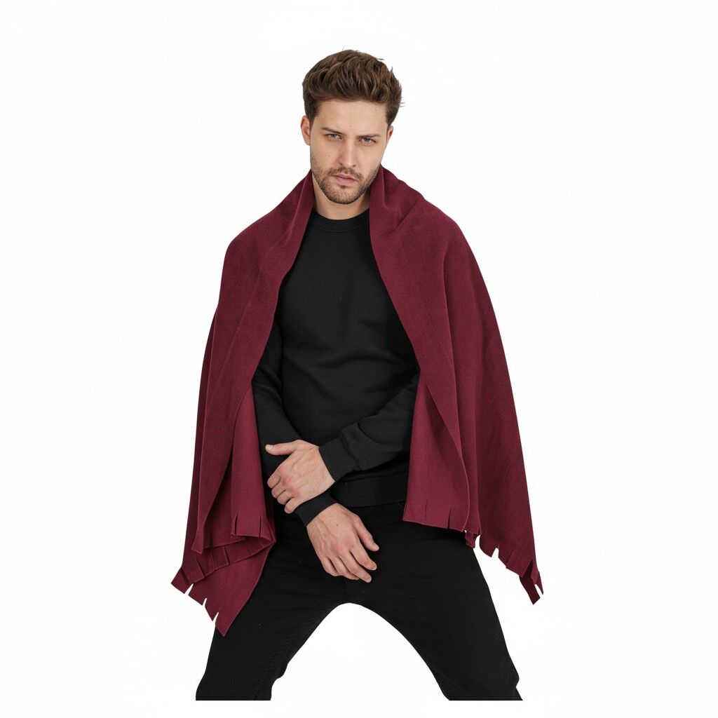 Bordo Polar Şal