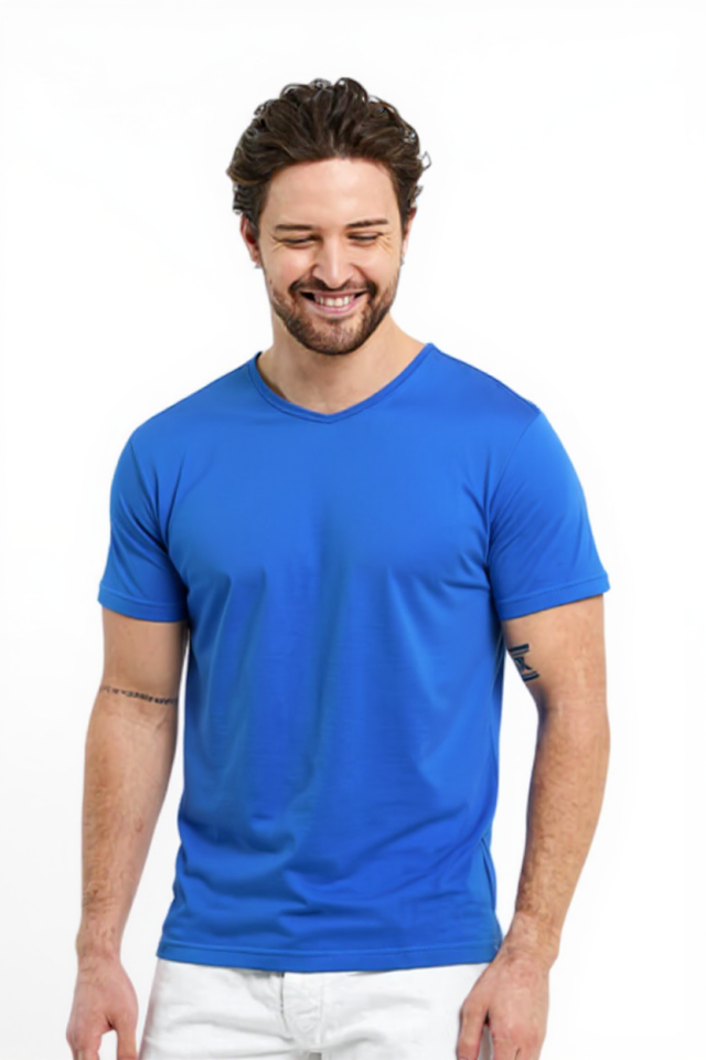 Sax V Yaka  Tişört