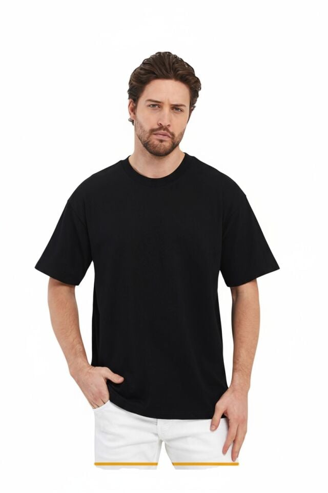 Siyah Oversize Tshirt Tişört